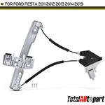 Power Window Regulator With Motor Ford Fiesta 2011-2019 Front Driver Left Lh. Fixed Price $90.99.