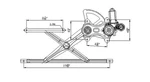 Power Window Motor And Regulator Assembly Tyc 660098 Fits 02-06 Toyota Camry. Fixed Price $89.21.