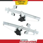 Pair Power Window Regulators W/ Motors Rear Lh & Rh For 07-13 Silverado 1500. Fixed Price $143.98.