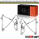 Pair Front Power Window Regulator / Motor For Chevy Silverado 1500 1999-2007. Fixed Price $66.29.