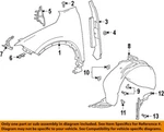 Gm Oem 19-22 Blazer Components-fender Mtg Bkt 42441534. Fixed Price $39.77.