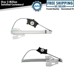 Trq Rear Power Window Regulator Lh Rh Pair For Audi A4 New. Fixed Price $53.74.