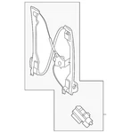 Genuine Ford Window Regulator ML3Z-1627001-B. Fixed Price $112.80.
