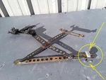 1977 Mercedes Benz W123 Front Right Passenger Door Window Regulator Manual Oem. Fixed Price $50.00.