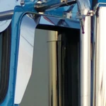 Kenworth W900 T600 T660 T680 T800 Stainless Steel Door Window Shades New TK-1401. Fixed Price $219.99.