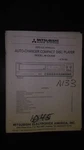 Mitsubishi M-C5320 Service Manual Original Repair Book Stereo Cd Player. Fixed Price $20.00.