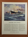 1930'S Ford Motor Company S.s. East Indian & Lake Ormac Ship Fleet 1931 Print Ad. Fixed Price $9.95.