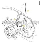 2003-2010 Audi S8 Window Regulator 4E0837461B. Fixed Price $89.99.