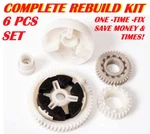 For Mazda 2.3L 3.0L Power Window Motor Gear Regulator GK2A-72-590F 6PCS RK1010. Fixed Price $13.87.