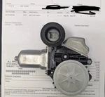 Oem 857200E060 2014-19 Toyota Highlander Front Window Motor Left Driver Side Lf. Fixed Price $100.00.