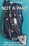 06-12 Porsche 911 Quarter Window Regulator Driver Rear Rebuild Service. Fixed Price $180.00.