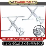 Front Left & Right Power Window Regulators For Toyota RAV4 06-12 Scion Xa 04-06. Fixed Price $57.99.