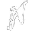 Genuine Gm 2004-2008 Chevrolet Classic Malibu Power Window Regulator 25802961. Fixed Price $106.91.