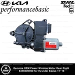 Genuine Oem Power Window Motor Rear Right 834603N000 For Hyundai Equus 11-16. Fixed Price $92.70.