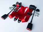 Bmw E10 Automatic Seat Belt Red Set Of Pieces 1502 1602 1802 2002 - New. Fixed Price $165.00.