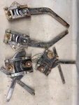 1960-1964 Ford Galaxie Front Rear Door Window 1/4 Glass Regulators Marauder Oe. Fixed Price $344.28.
