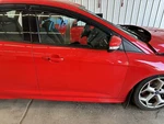 12-18 Ford Focus Passenger Right Front Door Race Red Paint Pq. Fixed Price $350.00.