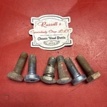 1973-87 Chevy Squarebody C/K10-30 Suburban Front Bench Seat Belt Bolt Set. Fixed Price $15.35.