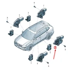 Volkswagen Tiguan AD1 Rear Left Door Window Control Motor 5Q4959811G. Fixed Price $270.16.