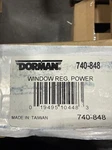 Dorman 740-848 Front Driver Side Power Window (regulator Only)for Ford. Fixed Price $38.24.