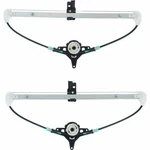 New Set Of Rear Lh & Rh Side Power Window Regulator Fits 2010-2013 Mazda. Fixed Price $142.20.