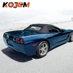 Kojem Fits Chevrolet Corvette C5 1998-04 Convertible Soft Top & Glass Window Blk. Fixed Price $198.22.