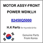 82450-Q5000 Kia Motor Assy-front Power Wdw,lh New Genuine Oem Part. Fixed Price $30.99.