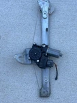 02-08 Jaguar X400 X-type Rear Left Side Door Window Regulator 1X43F27001AD Oem. Fixed Price $33.60.