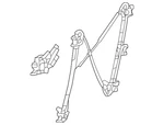 Genuine Land-rover Window Regulator LR153954. Fixed Price $510.50.