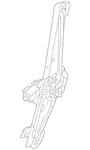 Genuine Land-rover Window Regulator LR153068. Fixed Price $418.91.