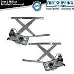 Front Door Power Window Regulators W/ Motor Pair Set For Intrepid Concorde 300M. Fixed Price $97.18.