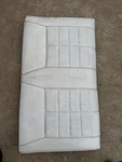 Ford Mustang Convertible Rear Upper Seat White 83-86. Fixed Price $125.00.